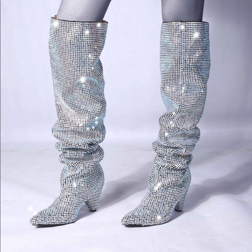 🔥🔥 YSL Niki Crystal Boot ~ Look a Likes🔥🔥